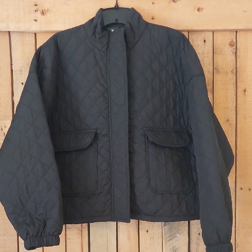 Women's Lightweight Black Quilted Jacket